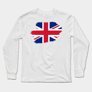 Union Jack - United Kingdom Flag Long Sleeve T-Shirt
